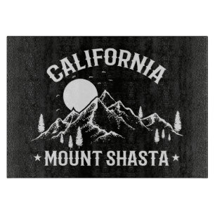 Tabla De Cortar Viaje Antiguo Monte Shasta California