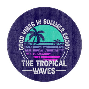 Tabla De Cortar Vibes de verano tropical-82646