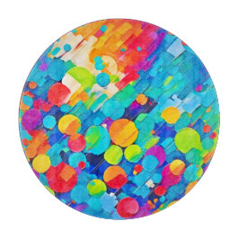 Tabla De Cortar Vibrante Círculo de danza