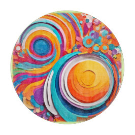 Tabla De Cortar Vibrantes colores artísticos de Badaist