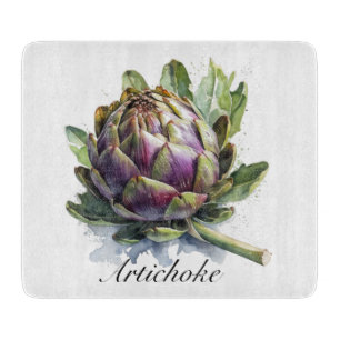 Tabla De Cortar Vida herbal: personalizable de Artichoke