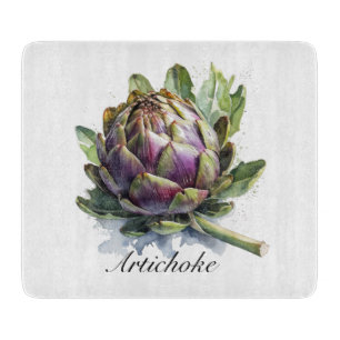 Tabla De Cortar Vida herbal: personalizable de Artichoke