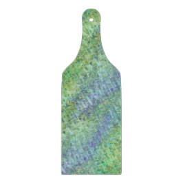 Tabla De Cortar vidrio atómico de mar - verde y azul: