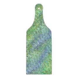 Tabla De Cortar vidrio atómico del mar - verdes y azules :