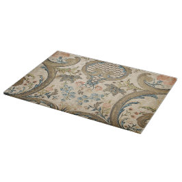 Tabla De Cortar Vidrio de impresión floral Louis XV
