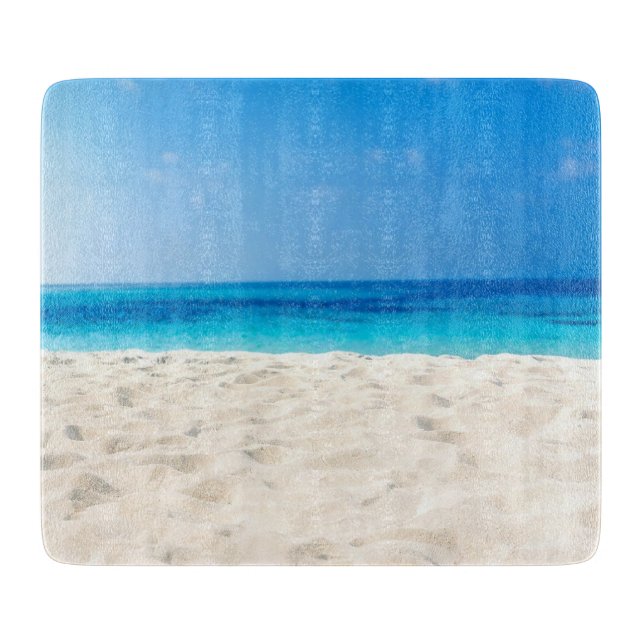 Tabla De Cortar Vidrio de playa (Anverso)