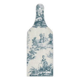 Tabla De Cortar Vidrio elegante verde de jouy