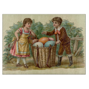 Tabla De Cortar Vieja Pascua Victoriana