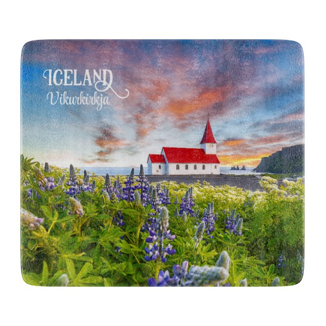 Tabla De Cortar Vikurkirkja, Islandia (Anverso)