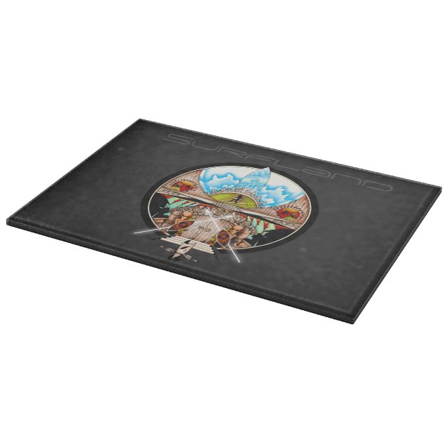 Tabla De Cortar Villa Tiki (Borde)