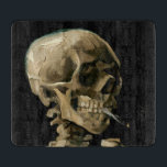 Tabla De Cortar Vincent van Gogh - Calavera con cigarrillo en llam<br><div class="desc">Cabeza de un Skeleton con un cigarrillo en llamas / Calavera con cigarrillo en llamas / Crane de squelette fumant une cigarrillo - Vincent van Gogh,  1885</div>