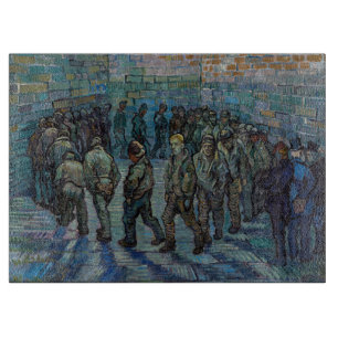 Tabla De Cortar Vincent van Gogh - El patio de la cárcel