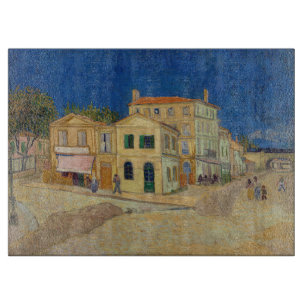 Tabla De Cortar Vincent van Gogh - La Casa Amarilla / La Calle