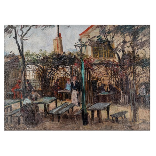 Tabla De Cortar Vincent Van Gogh - La Guinguette en Montmartre (Anverso)