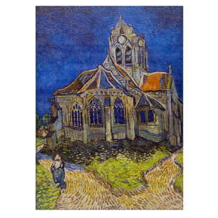 Tabla De Cortar Vincent van Gogh - La Iglesia de Auvers