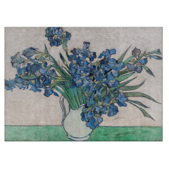 Tabla De Cortar Vincent van Gogh - Lirios (Anverso)