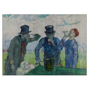 Tabla De Cortar Vincent van Gogh - Los bebedores, según Daumier
