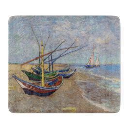 Tabla De Cortar Vincent van Gogh - Pescadores en la playa