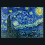 Tabla De Cortar vincent van gogh starry night<br><div class="desc">El famoso cuadro de Van Gogh, "La noche estrellada". Durante su estancia en el asilo de Saint Remy en los años 80, van Gogh describió las colinas onduladas y los cipreses que veía desde su ventana. Digitalmente mejorado por PixDezines. Copyright © 2008-2016 PixDezines.com™ y PixDezines™ en zazzle.com. Todos Los Derechos...</div>