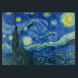 Tabla De Cortar vincent van gogh starry night<br><div class="desc">El famoso cuadro de Van Gogh, "La noche estrellada". Durante su estancia en el asilo de Saint Remy en los años 80, van Gogh describió las colinas onduladas y los cipreses que veía desde su ventana. Digitalmente mejorado por PixDezines. Copyright © 2008-2016 PixDezines.com™ y PixDezines™ en zazzle.com. Todos Los Derechos...</div>