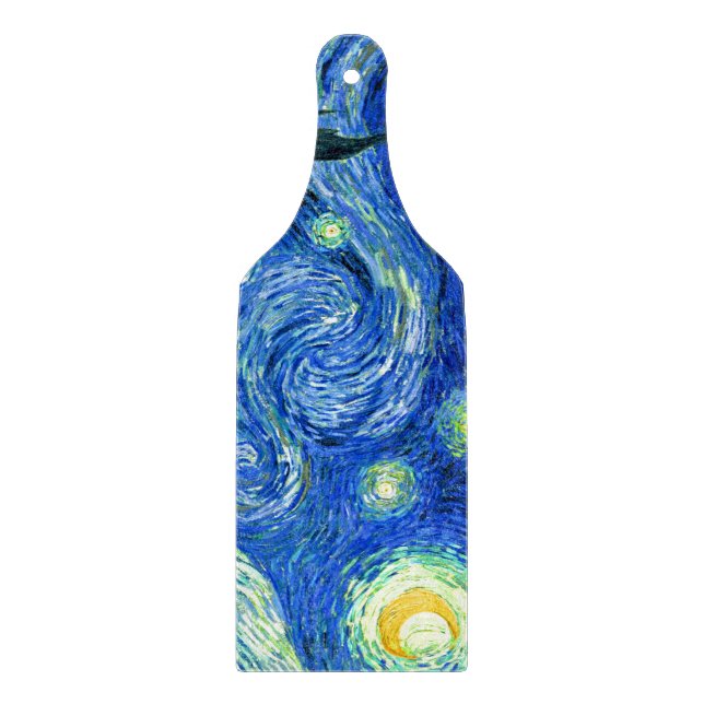 Tabla De Cortar vincent van gogh starry night (Anverso)