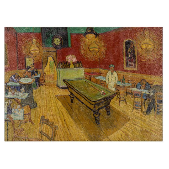 Tabla De Cortar Vincent van Gogh - The Night Cafe (Anverso)