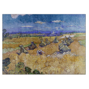 Tabla De Cortar Vincent van Gogh - Trigos con Segadores