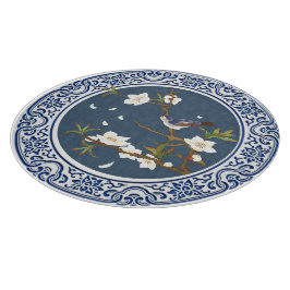 Tabla De Cortar Viñeta Chinoiserie Arte de flor de aves china