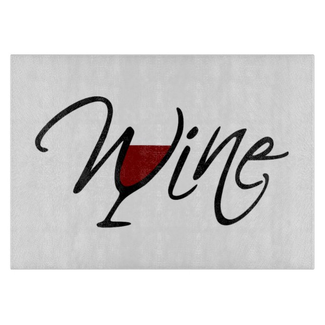 TABLA DE CORTAR VINO (Anverso)