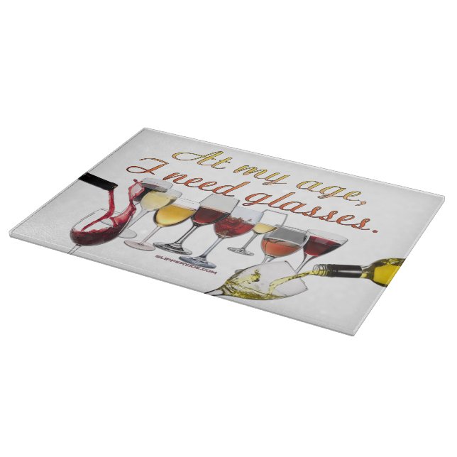 Tabla De Cortar Vino de SlipperyJoe's Wine Glasses vino fermentado (Borde)