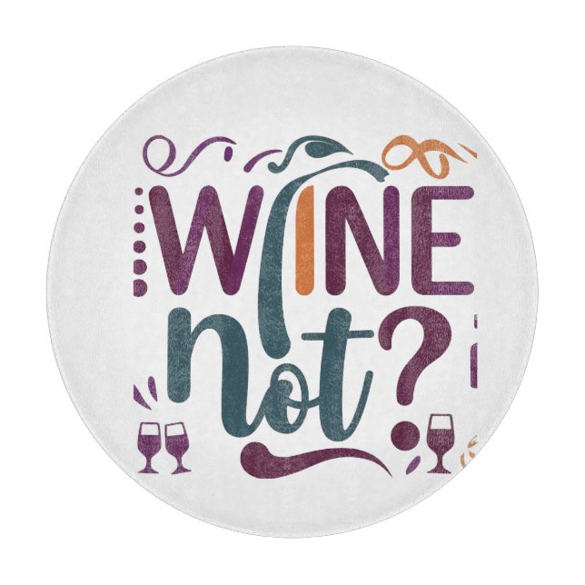Tabla De Cortar Vino no (Anverso)