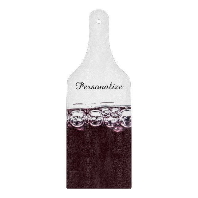 Tabla De Cortar Vino rojo (Anverso)