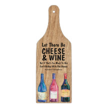 Vino y queso personalizados divertidos