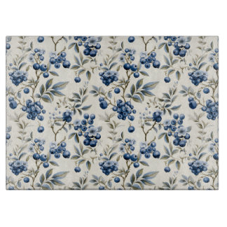 Tabla De Cortar Vintage Blueberry