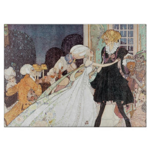 Tabla De Cortar Vintage Doce Princesas Bailando de Kay Nielsen