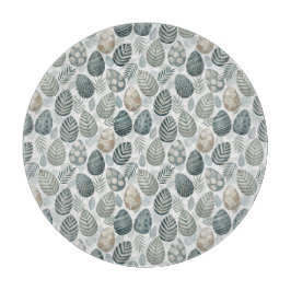 Tabla De Cortar Vintage Easter Eggs Silver