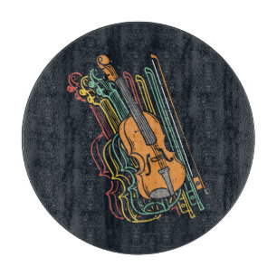 Tabla De Cortar Violin Housecalentamiento Moderno
