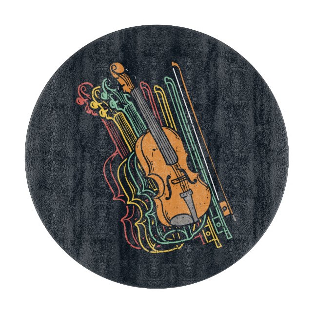 Tabla De Cortar Violin Housecalentamiento Moderno (Anverso)