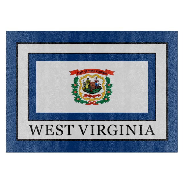 Tabla De Cortar Virginia Occidental (Anverso)