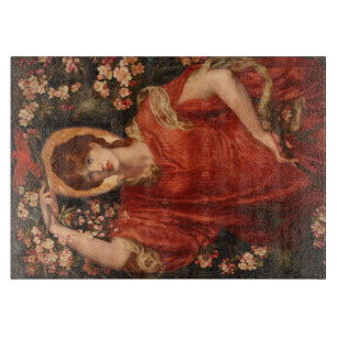 Tabla De Cortar Visión de Fiammetta (por Dante Gabriel Rossetti)