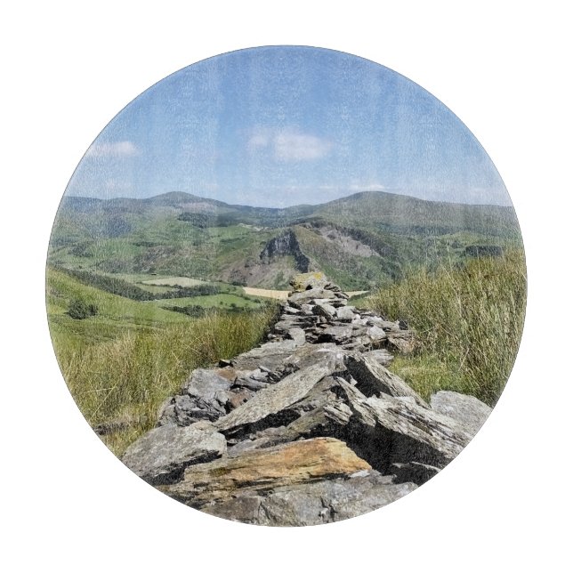 TABLA DE CORTAR VISTAS DE GALES (Anverso)