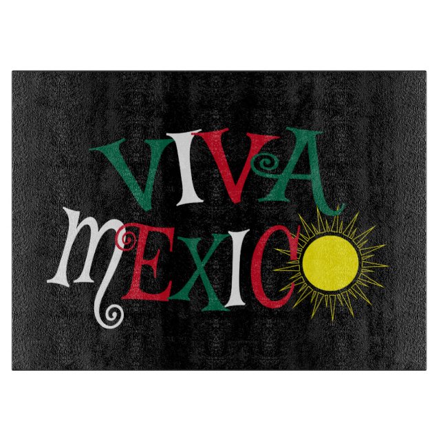 Tabla De Cortar Viva México (Anverso)