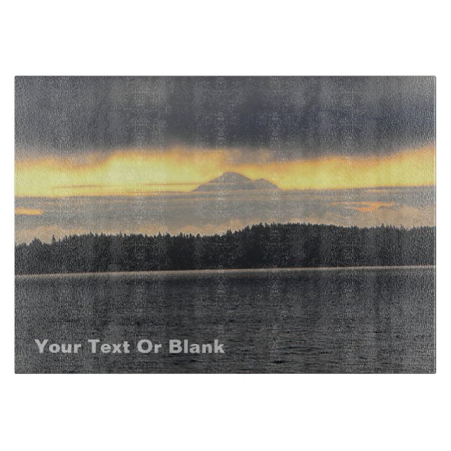 Tabla De Cortar Volcán Baker (Anverso)