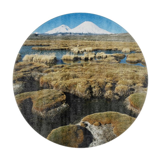 Tabla De Cortar Volcanes Payachalas (Anverso)