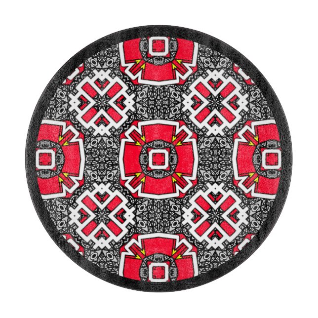 Tabla De Cortar Volume sixteen's kaleidoscope art six (Anverso)