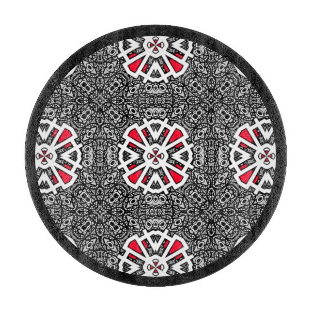 Tabla De Cortar Volumen 16 arte caleidoscopio uno (Anverso)