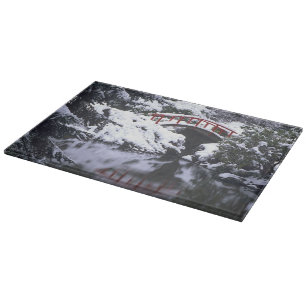 Tabla De Cortar WA, Seattle, puente lunar y estanque después del 