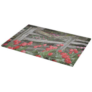Tabla De Cortar WA, Valle de Skagit, Jardín de tulipanes Roozengaa
