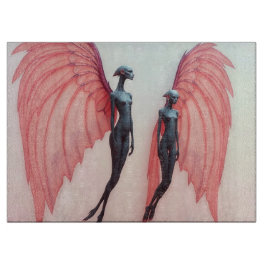 Tabla De Cortar „Wächterinnen der Zwischenwelt“  