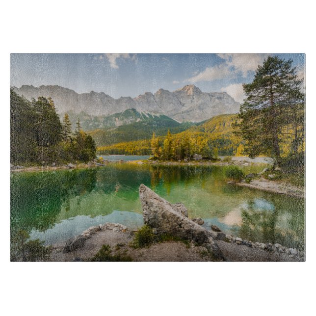 Tabla De Cortar Water | Dachstein Mountains Lake Germany (Anverso)